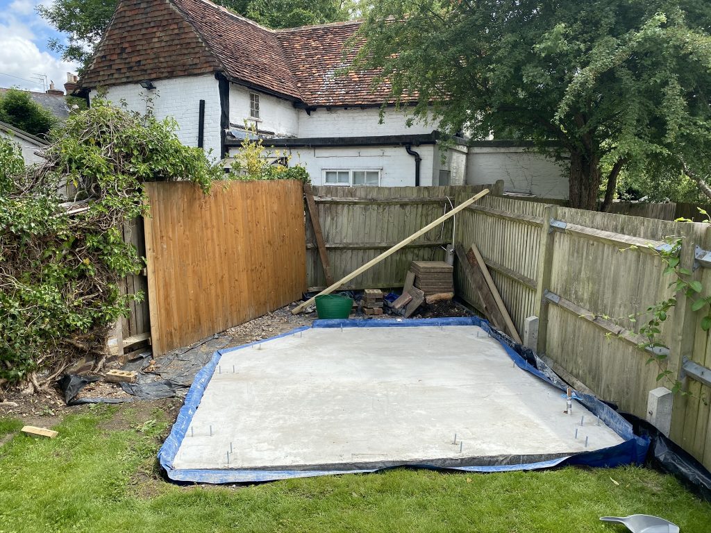The ultimate how to guide for building a concrete slab base for your garden room 31 concrete slab base