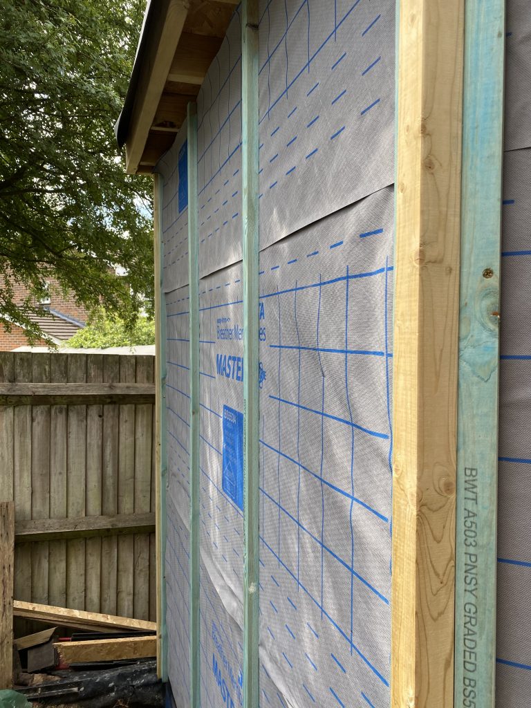 garden room cladding