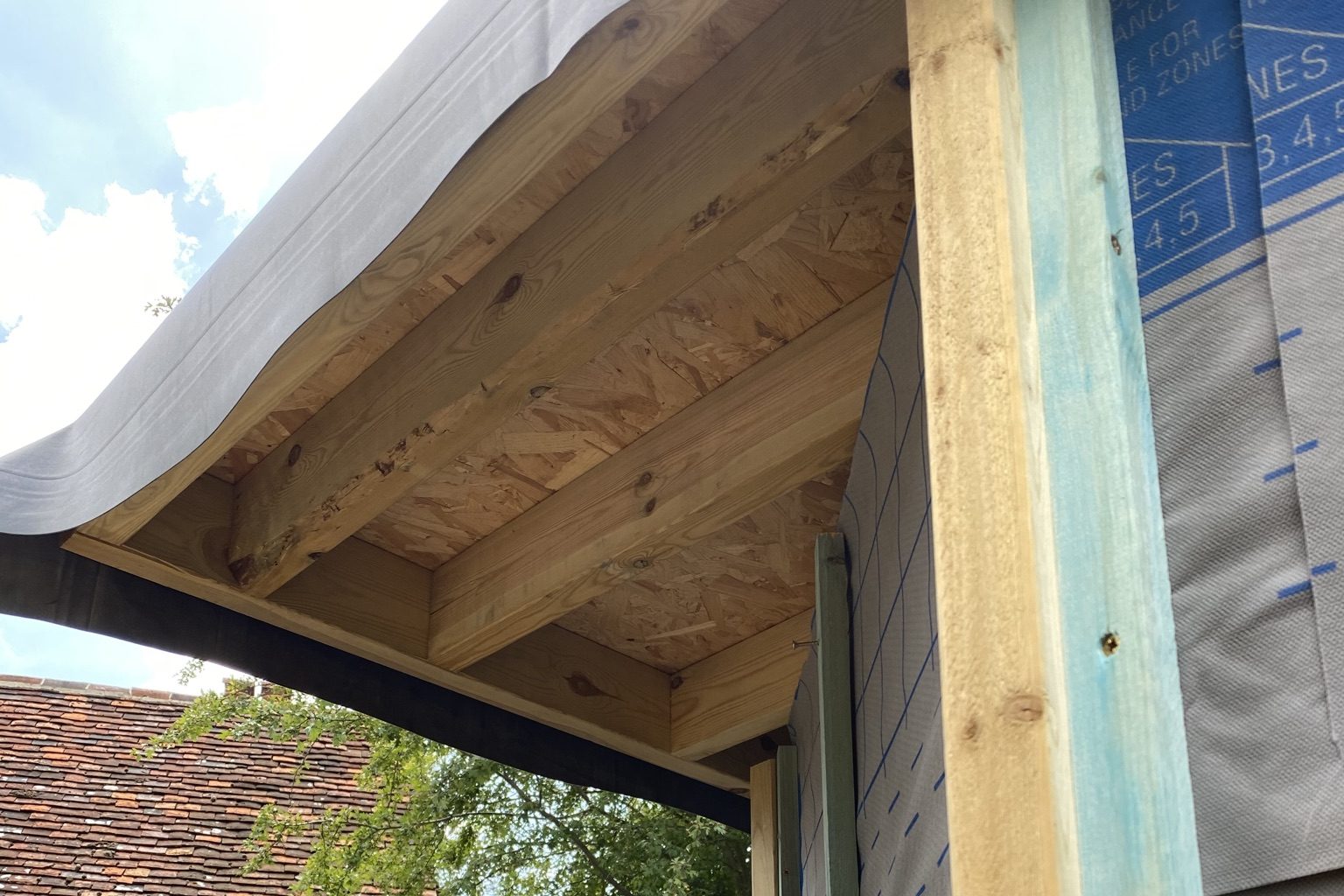 EPDM rubber roof