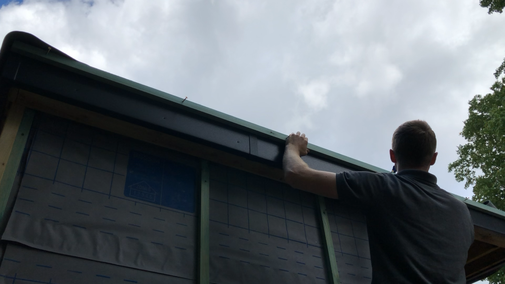 EPDM rubber roof